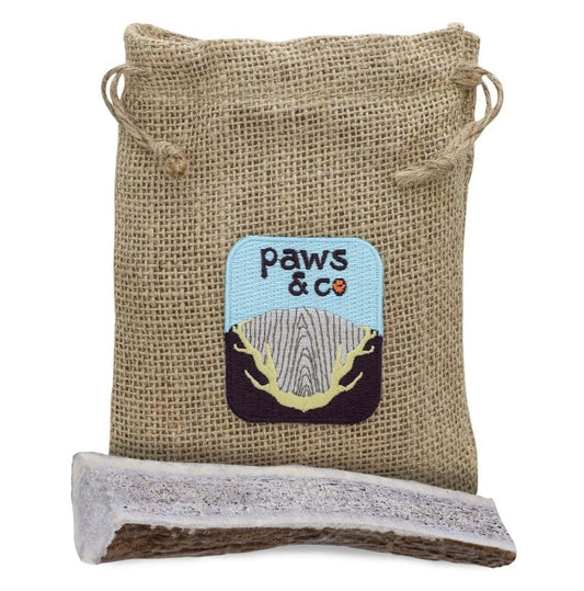 Medium Split Elk Antler Chew - Paws & Co Dog Chews