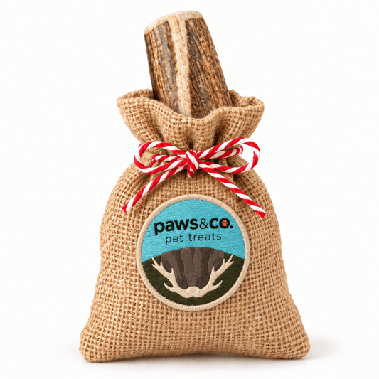 Antler Stocking Stuffer - Paws & Co Dog Chews