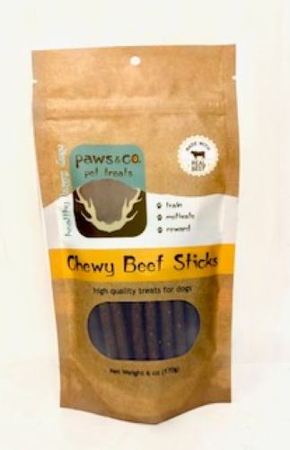 Chewy Beef Stick - Paws & Co Dog Chews