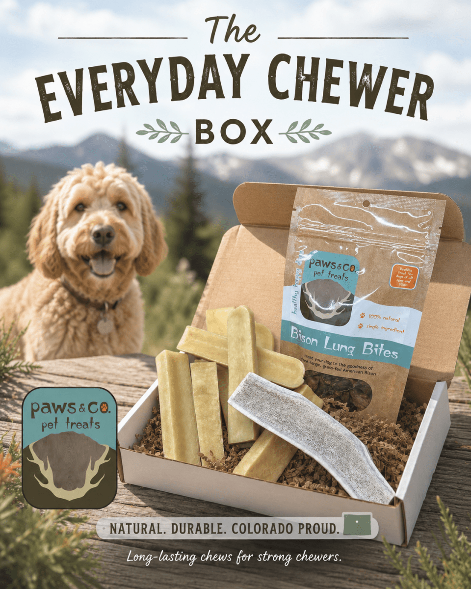 Everyday Chewer Bundle - Paws & Co Dog Chews