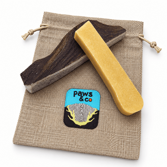 Yak Cheese + Elk Antler Chew Duo - Paws & Co Dog Chews