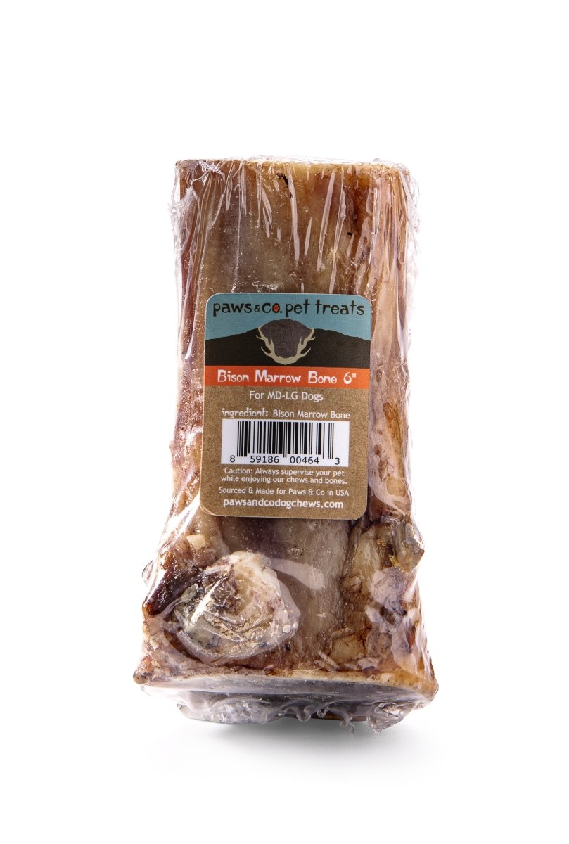 Bison Marrow Bones - Paws & Co Dog Chews