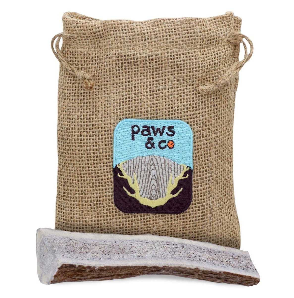 Split Elk Antler Chews - Paws & Co Dog Chews