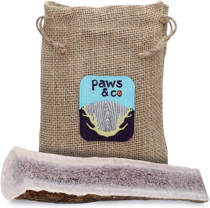 Split Elk Antler Chews - Paws & Co Dog Chews