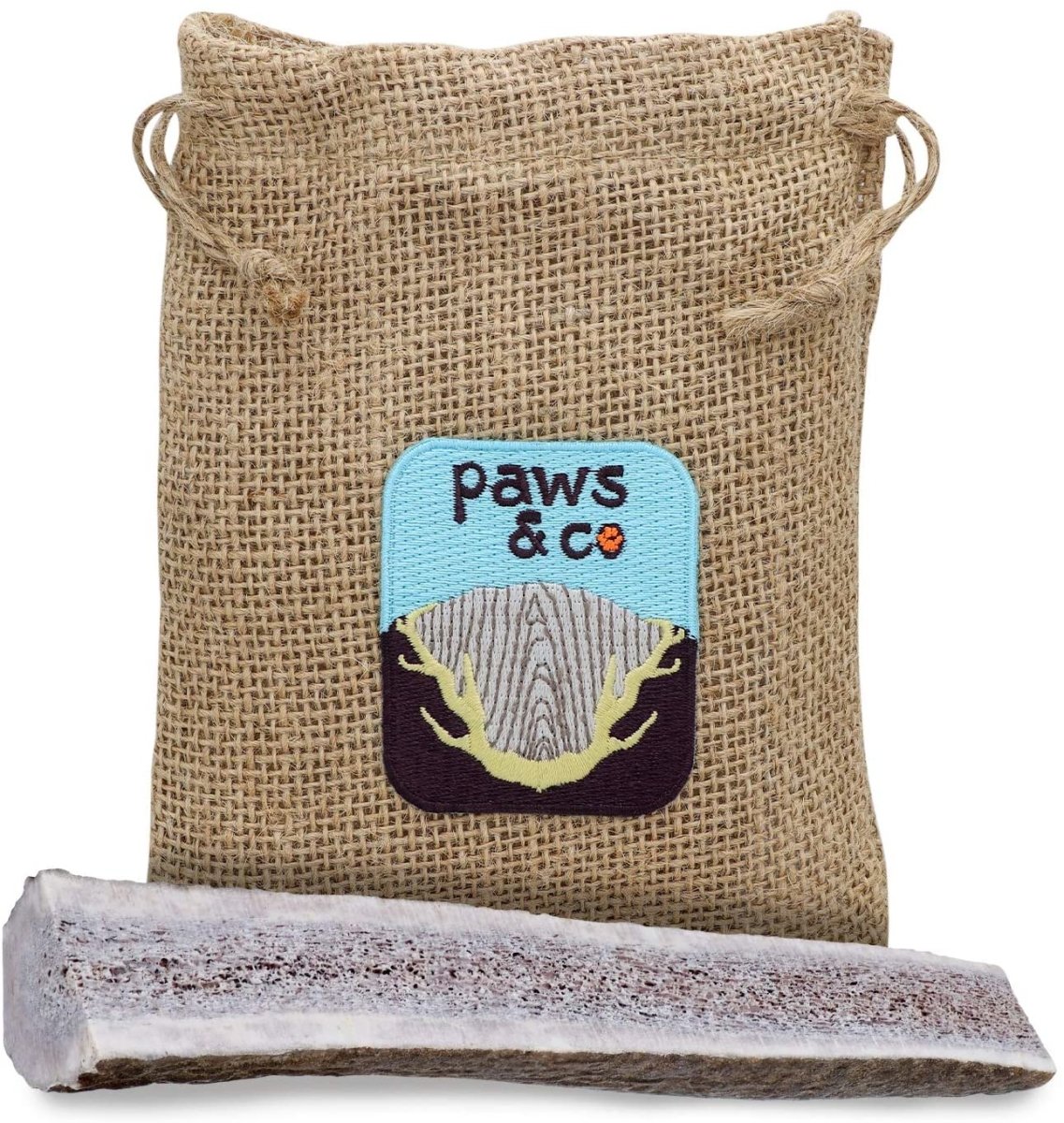 Split Elk Antler Chews - Paws & Co Dog Chews