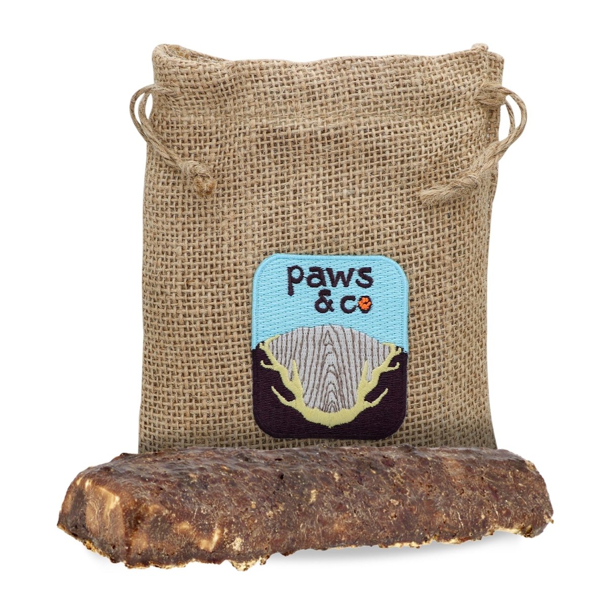 Paws Co Beef Liver Dipped Split Elk Antler Chews Paws Co Dog Chews