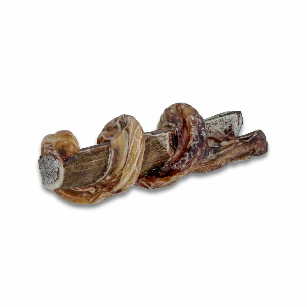 Split Elk Antler Chews Wrapped in Beef Bully Stick - Paws & Co Dog Chews