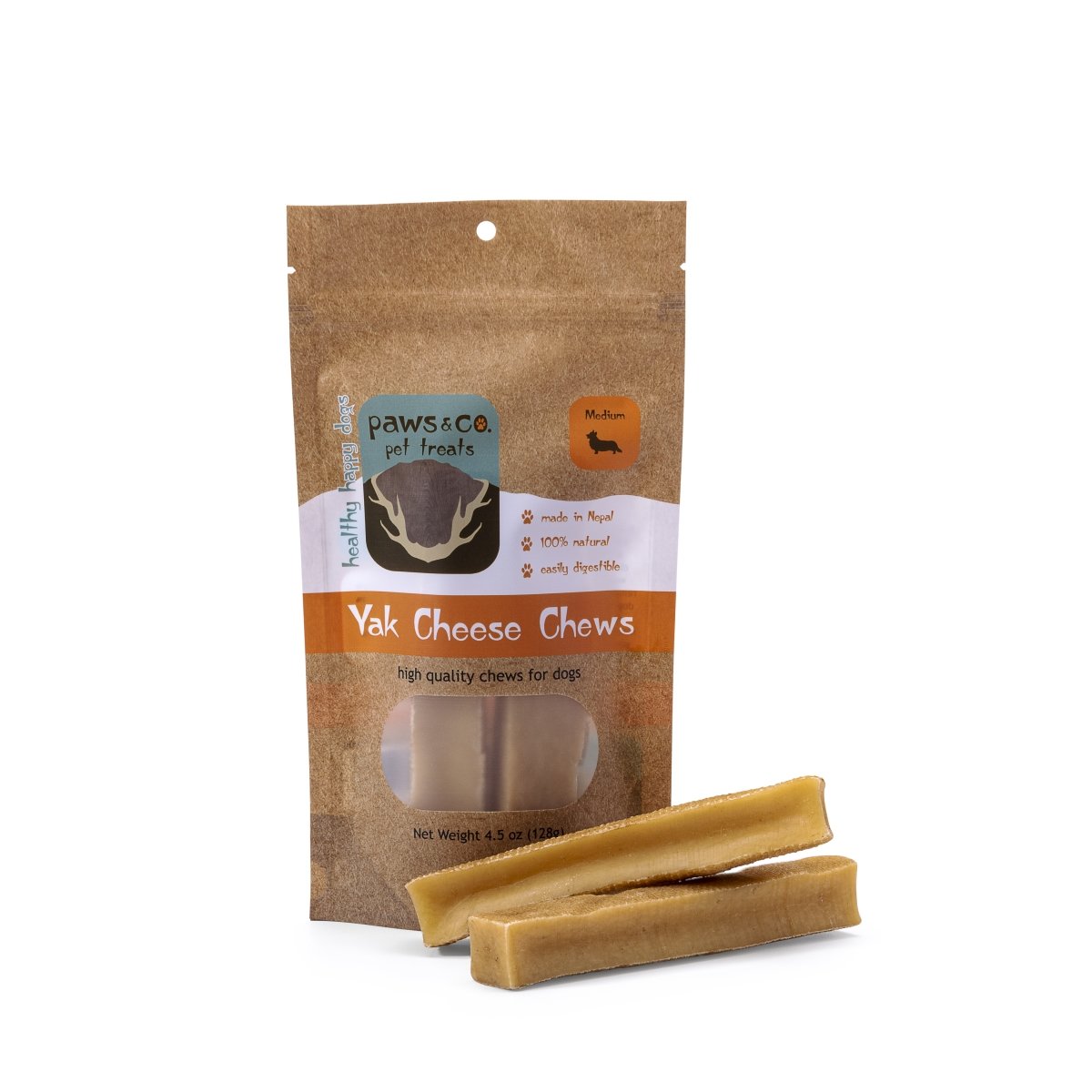 Yak Cheese Chews - Paws & Co Dog Chews